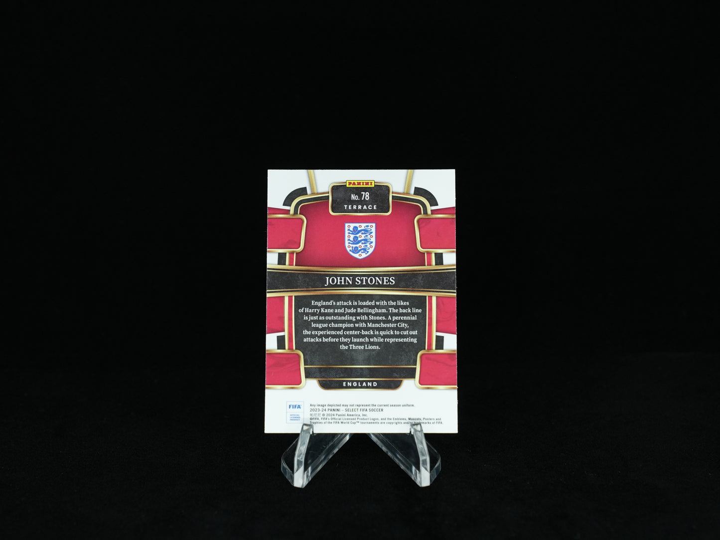 2023-2024 PANINI- SELECT FIFA - England - Base Card