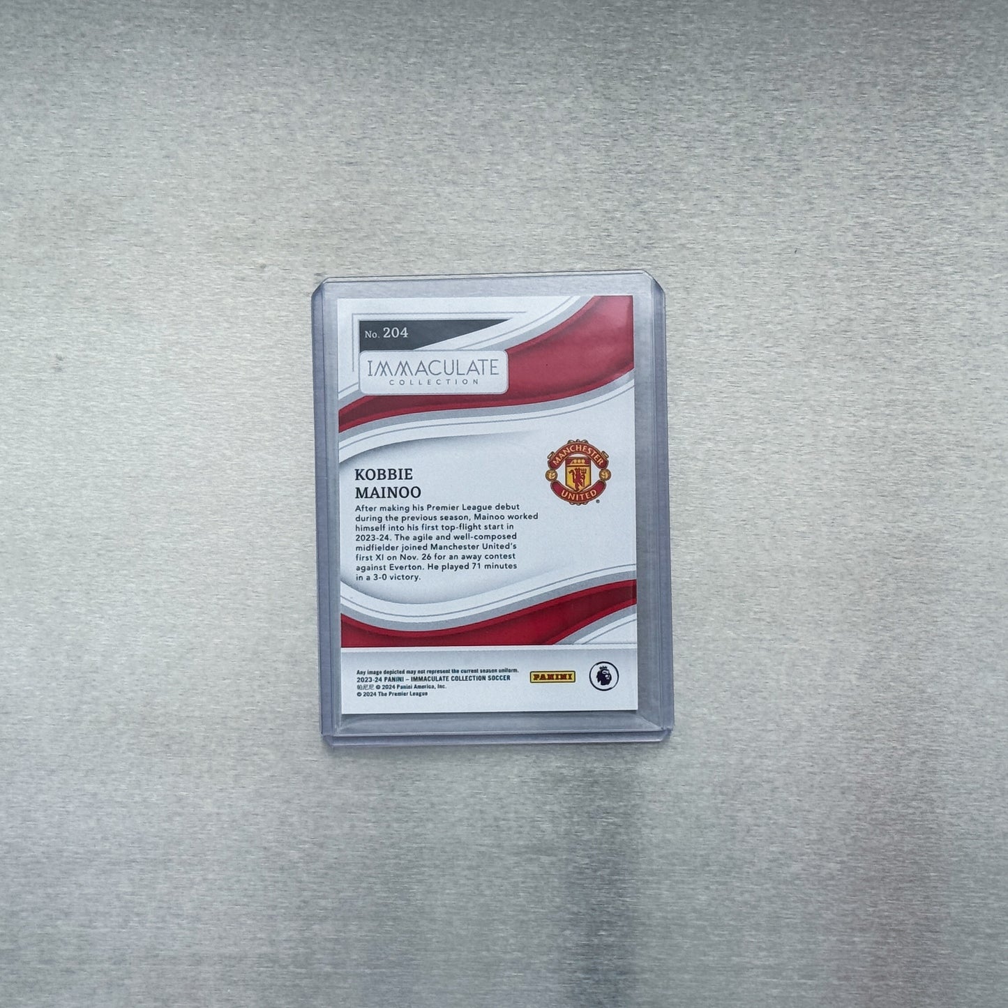 2023-24 Panini Immaculate Soccer - Manchester United