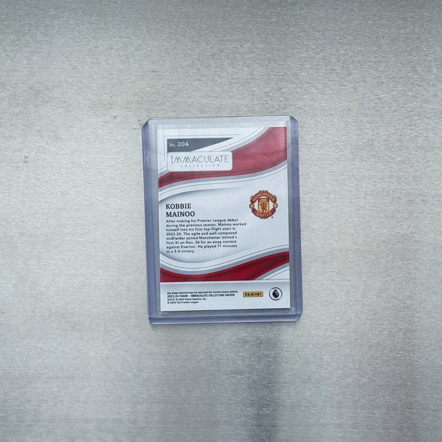 2023-24 Panini Immaculate Soccer - Manchester United