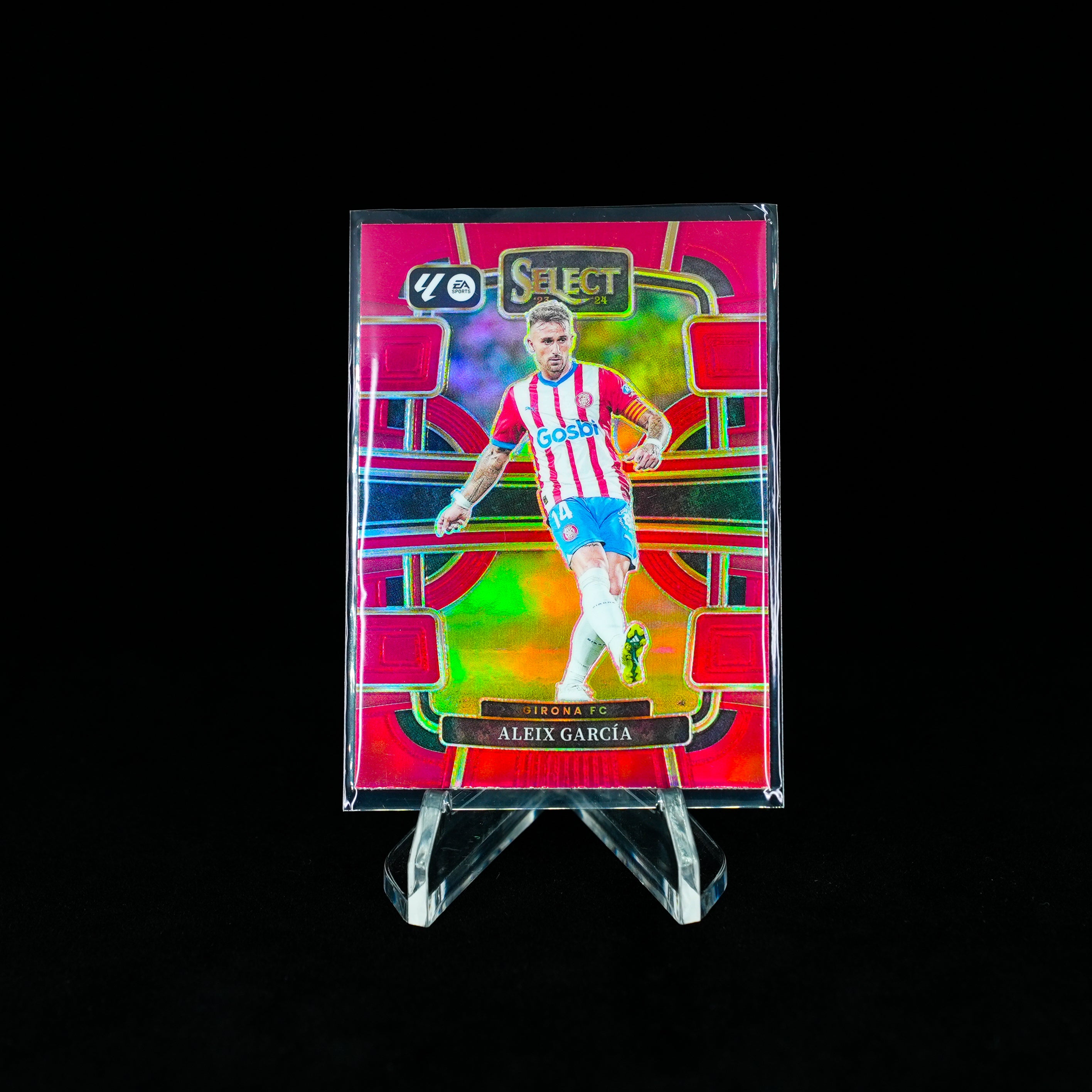 2023-2024 Panini-Select la liga-Aleix Garcia-Red Prizm