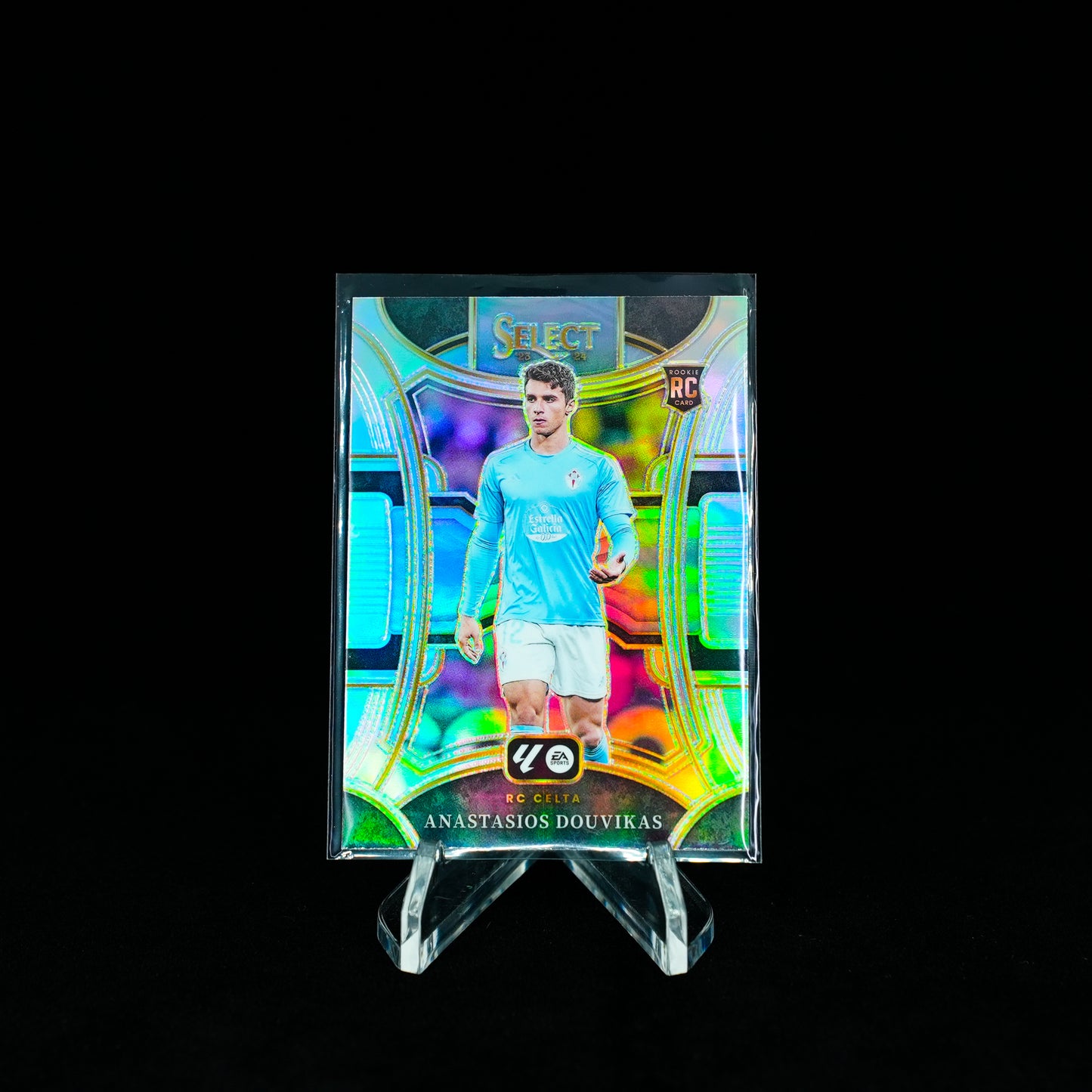 2023-2024 Panini-Select la liga-Anastasios Douvikas-Prizm