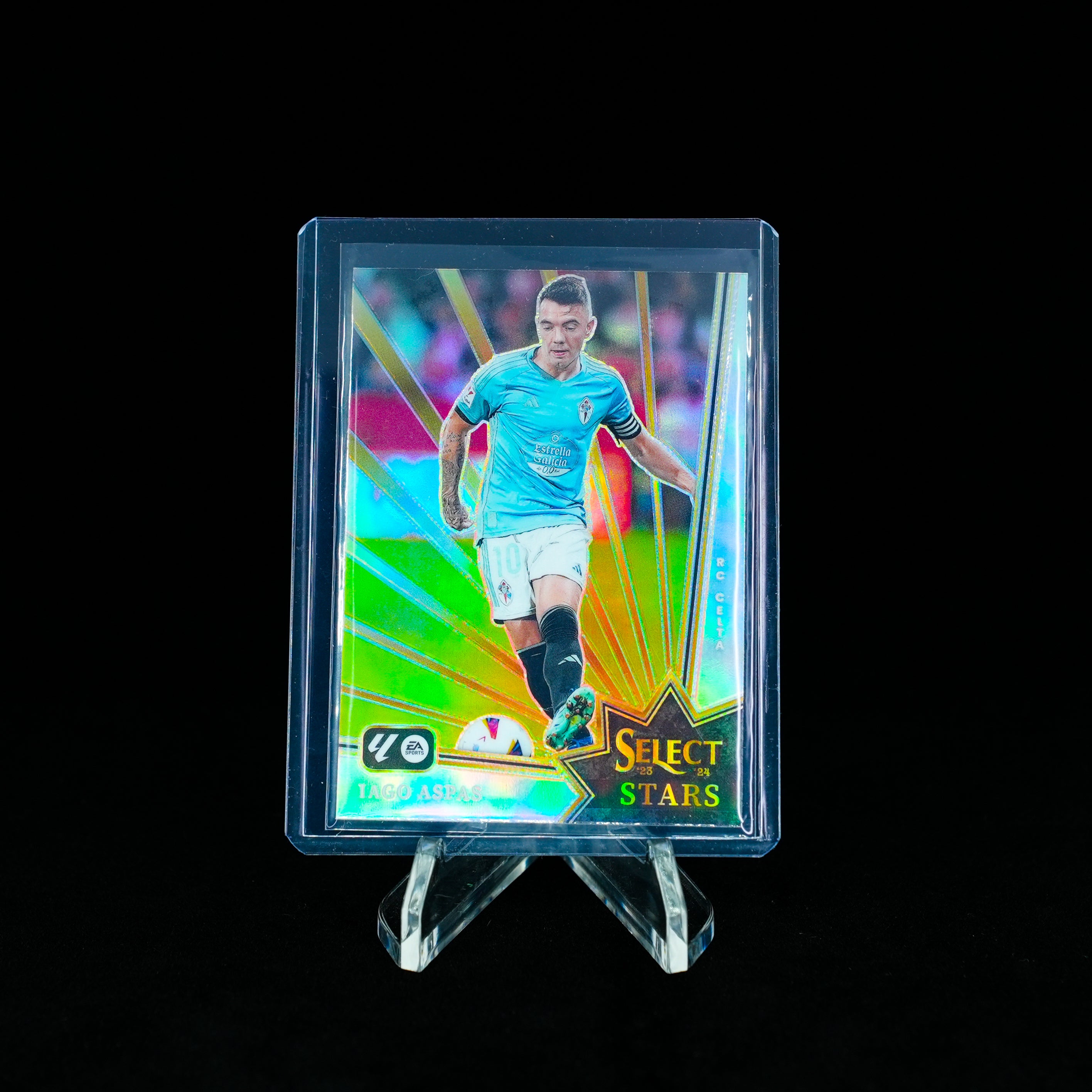 2023-2024 Panini-Select la liga-Iago Aspas-Select Star Prizm