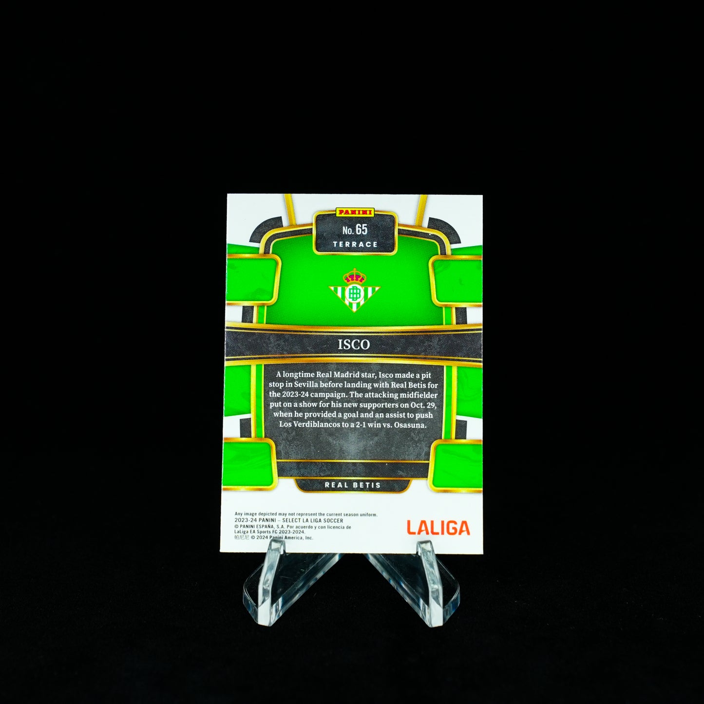 2023-2024 Panini-Select la liga - Real Betis - Base Card