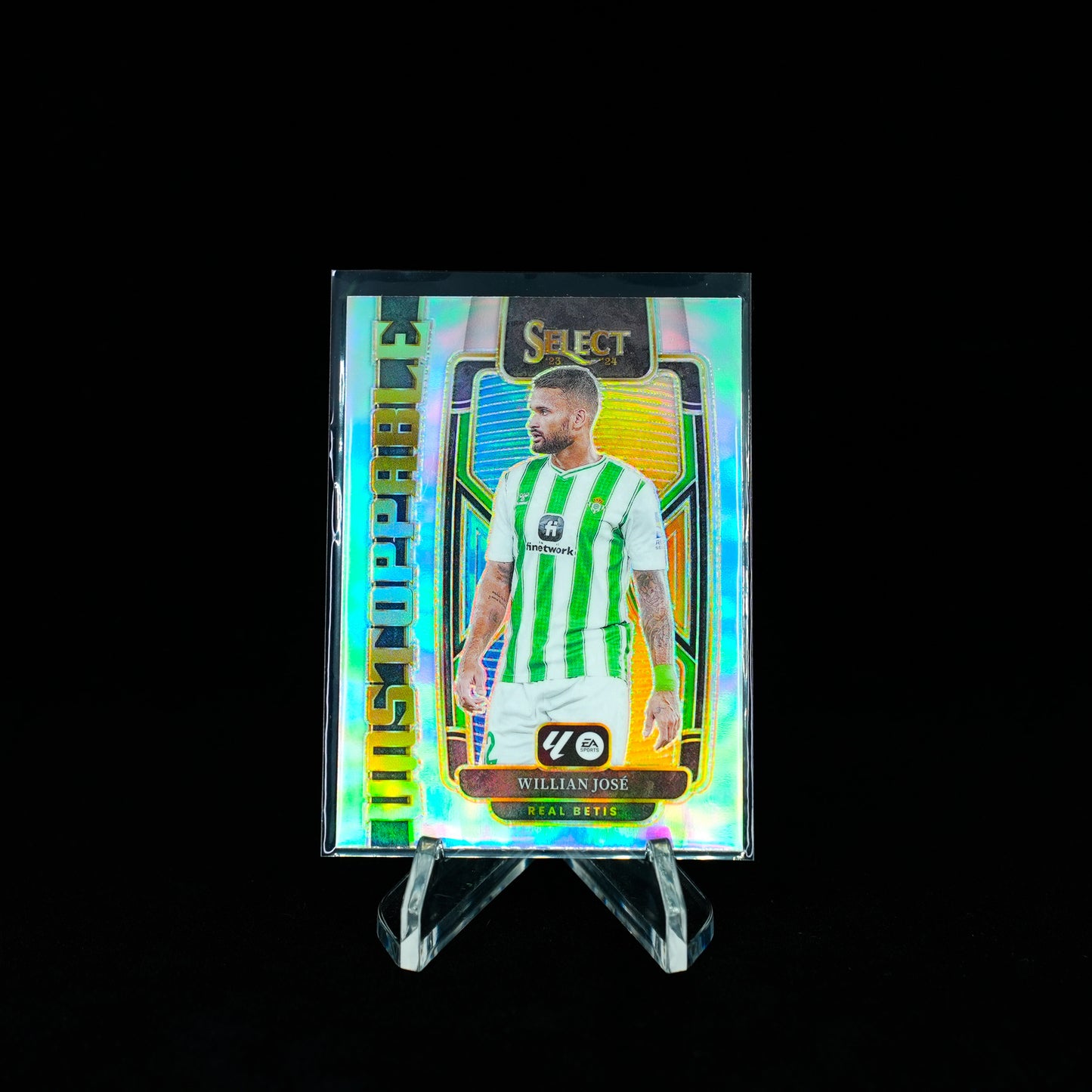 2023-2024 Panini-Select la liga-Willian Jose-Unstoppable Prizm