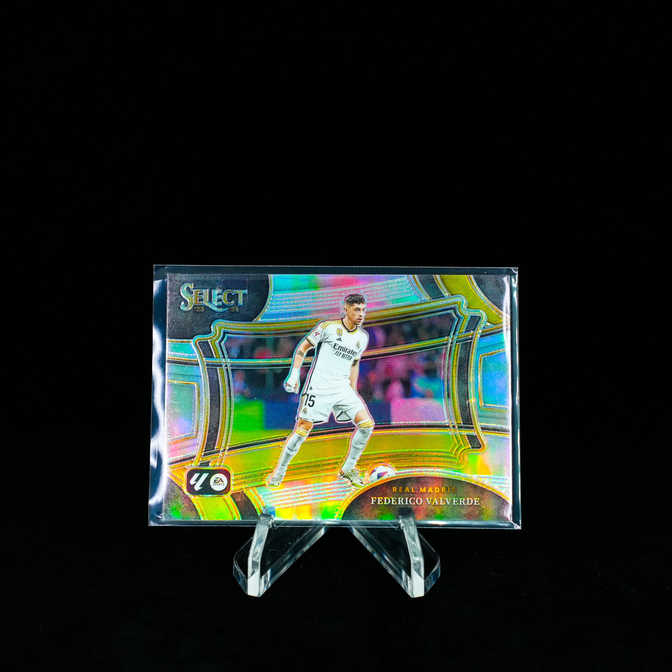 2023-2024 Panini-Select la liga-Federico Valverde-Prizm