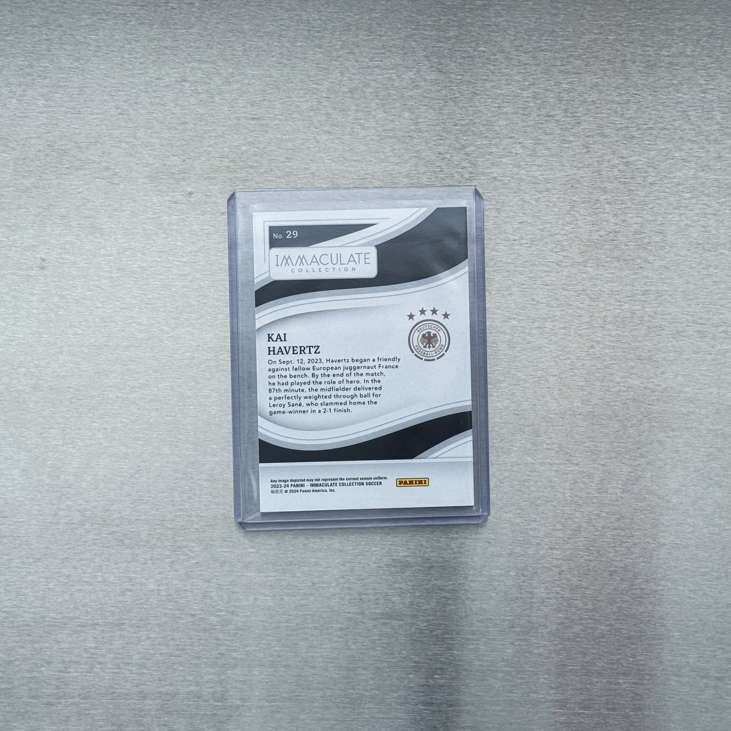 2023-24 Panini Immaculate Soccer - Germany