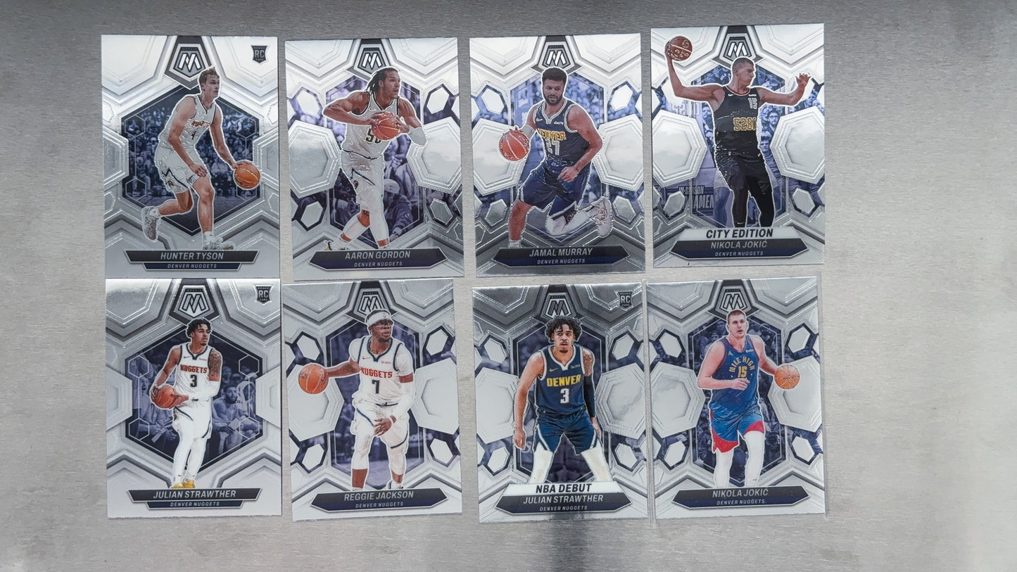 2023-24 Panini Mosaic Basketball - Denver Nuggets