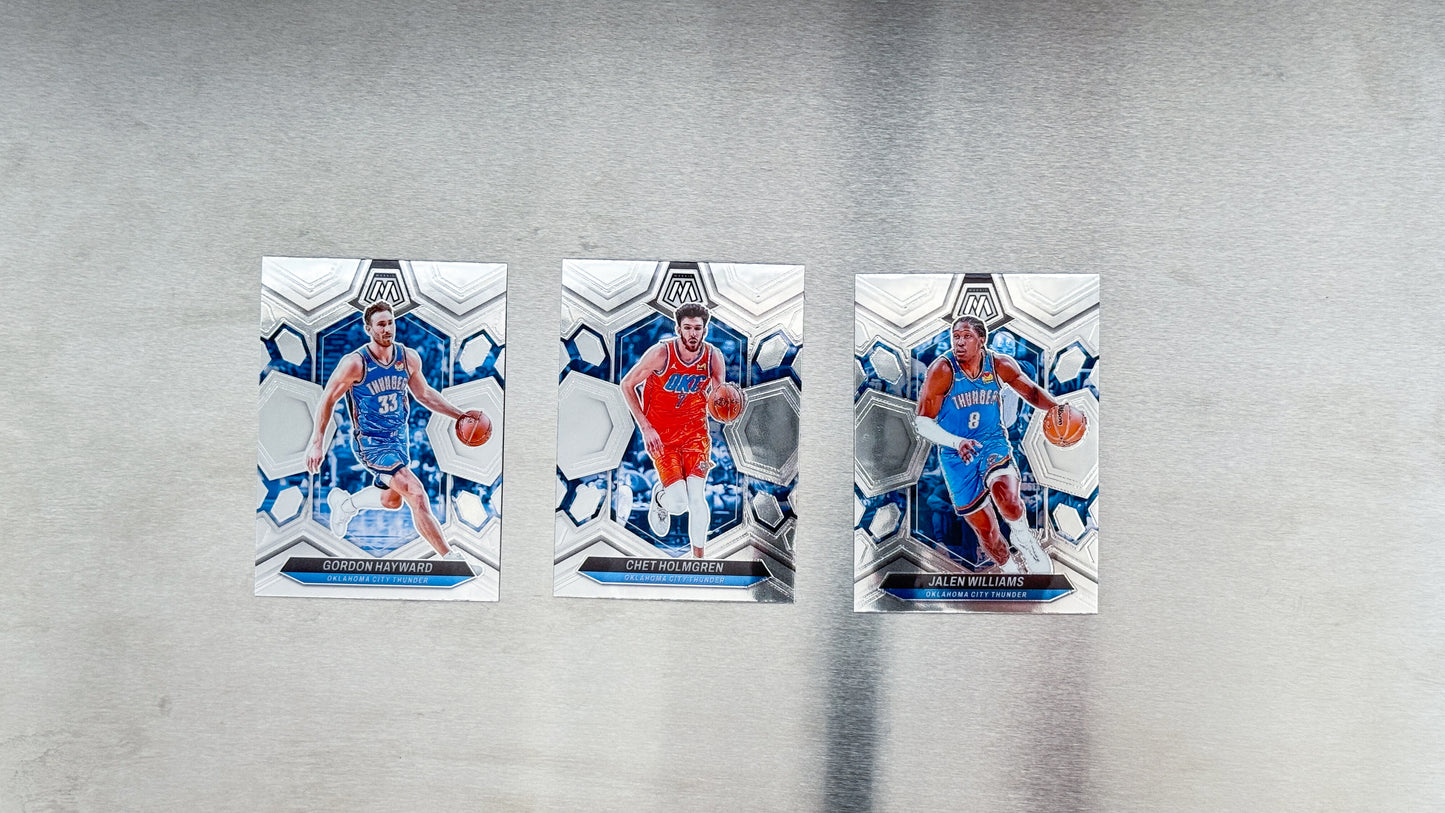 2023-24 Panini Mosaic Basketball - Oklahoma City Thunder