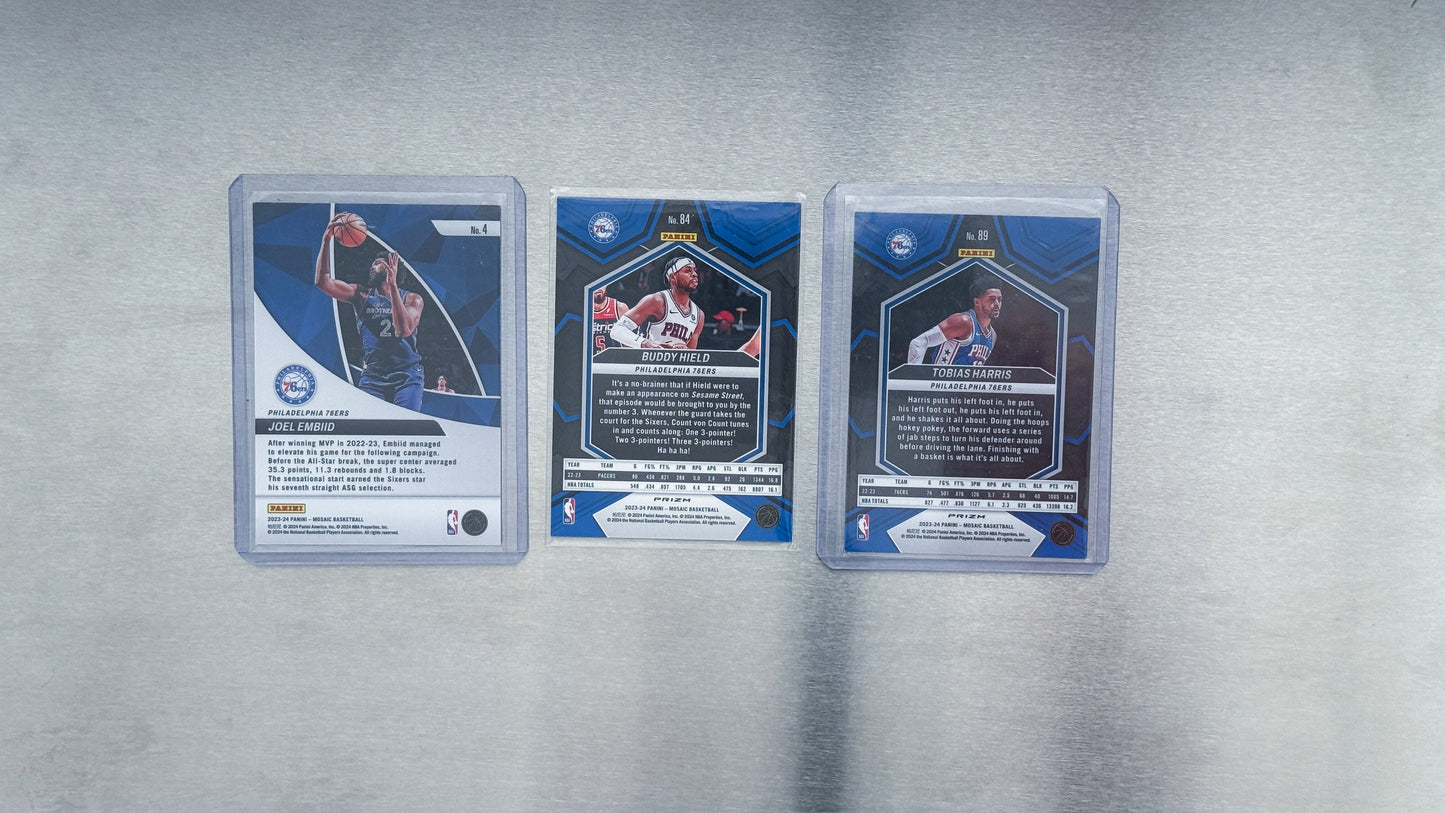 2023-24 Panini Mosaic Basketball - Philadelphia 76ers
