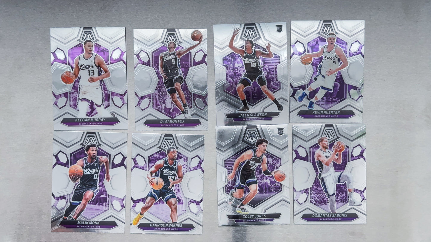 2023-24 Panini Mosaic Basketball - Sacramento Kings
