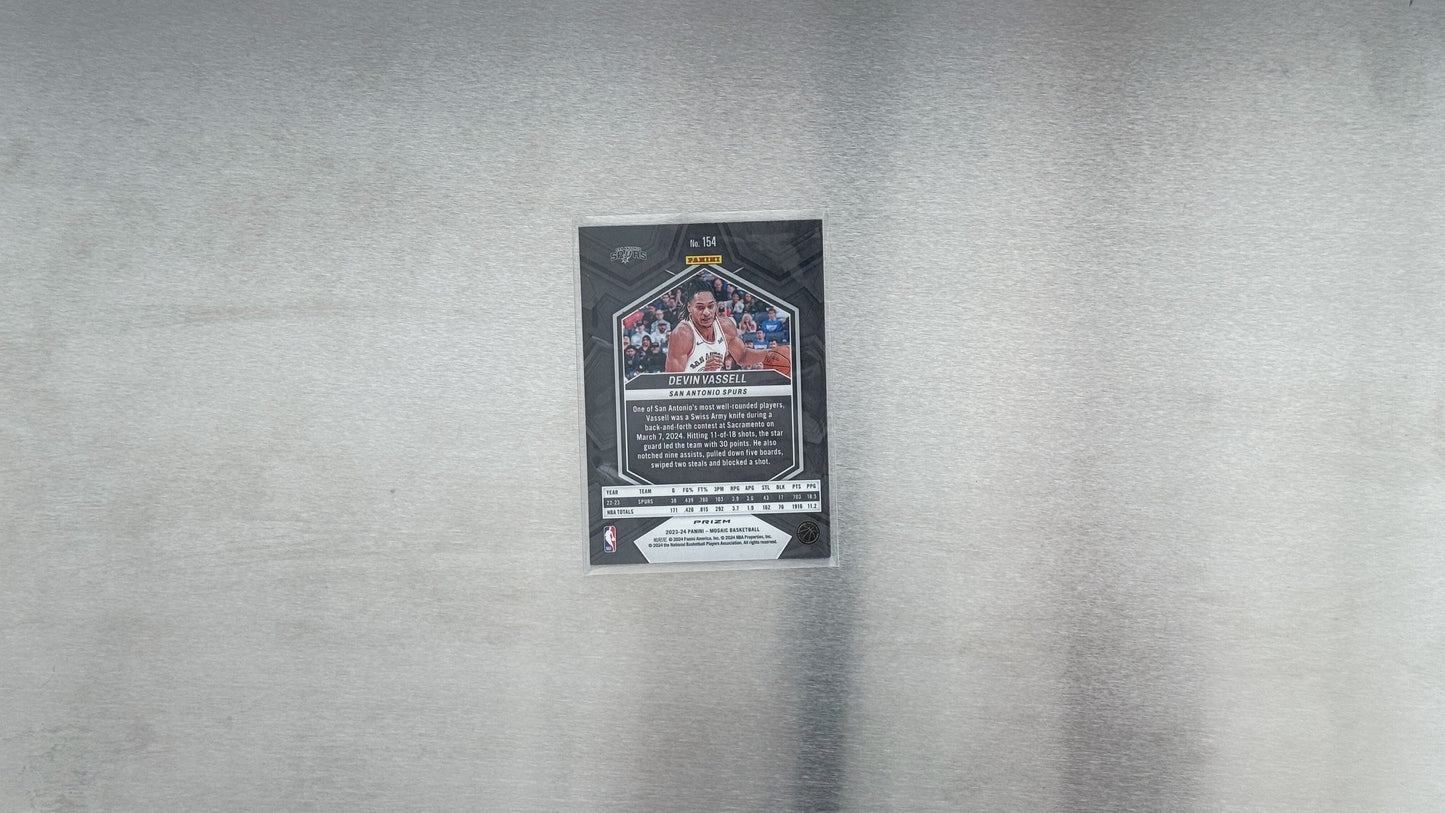 2023-24 Panini Mosaic Basketball - San Antonio Spurs