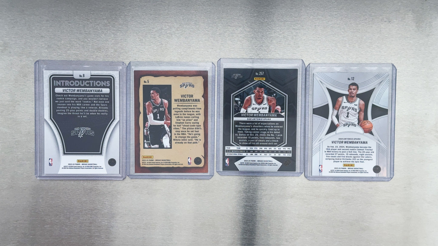 2023-24 Panini Mosaic Basketball - San Antonio Spurs