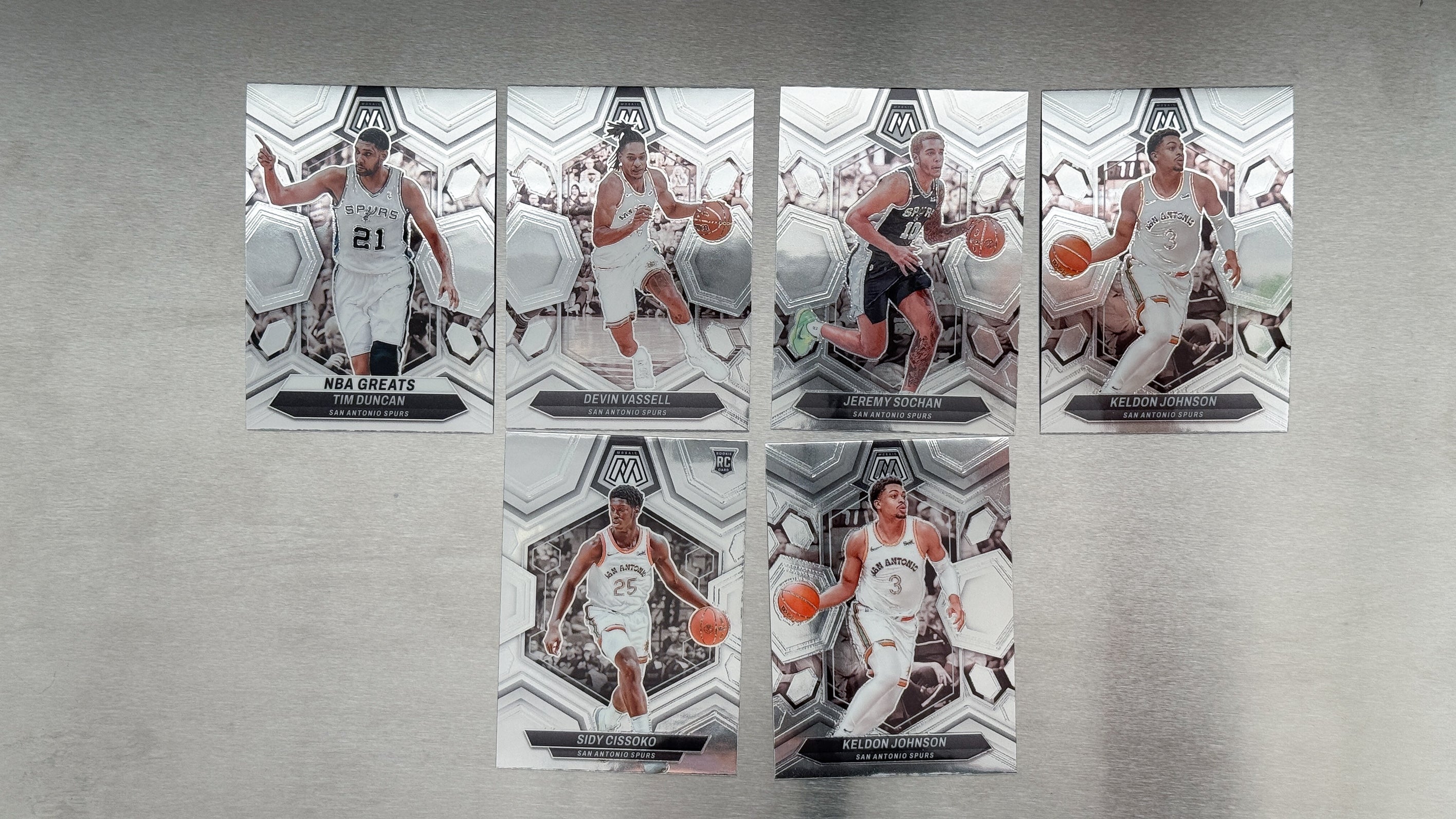 2023-24 Panini Mosaic Basketball - San Antonio Spurs