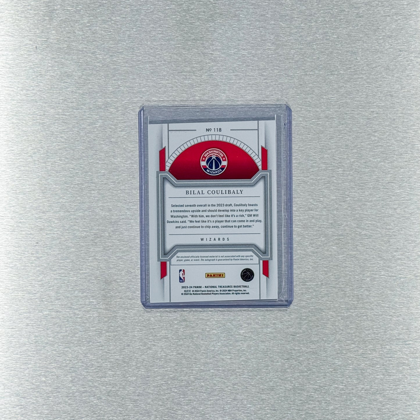 2023-24 Panini National Treasures Basketball - Washington Wizards