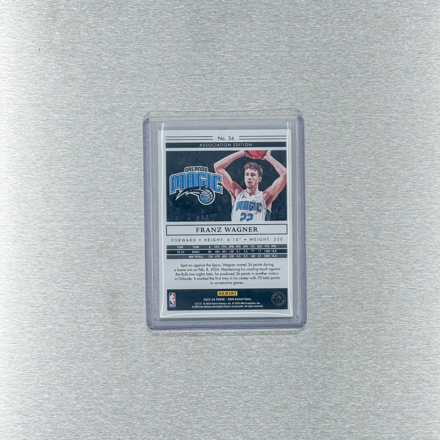 2023-24 Panini Noir Basketball - Orlando Magic