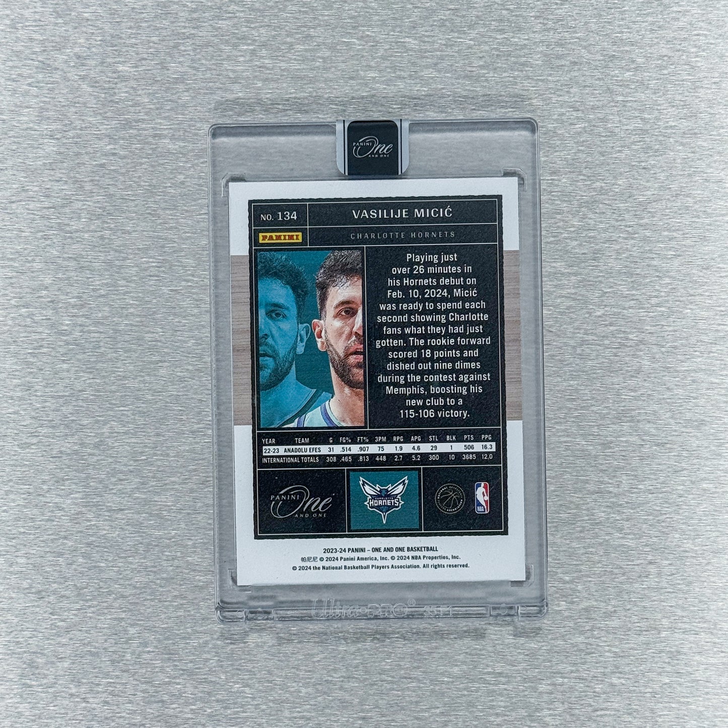 2023-24 Panini One and One - Charlotte Hornets