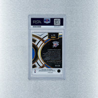 2023-24 Panini Select - Oklahoma City Thunder - Cason Wallace - Gold Disco PSA10