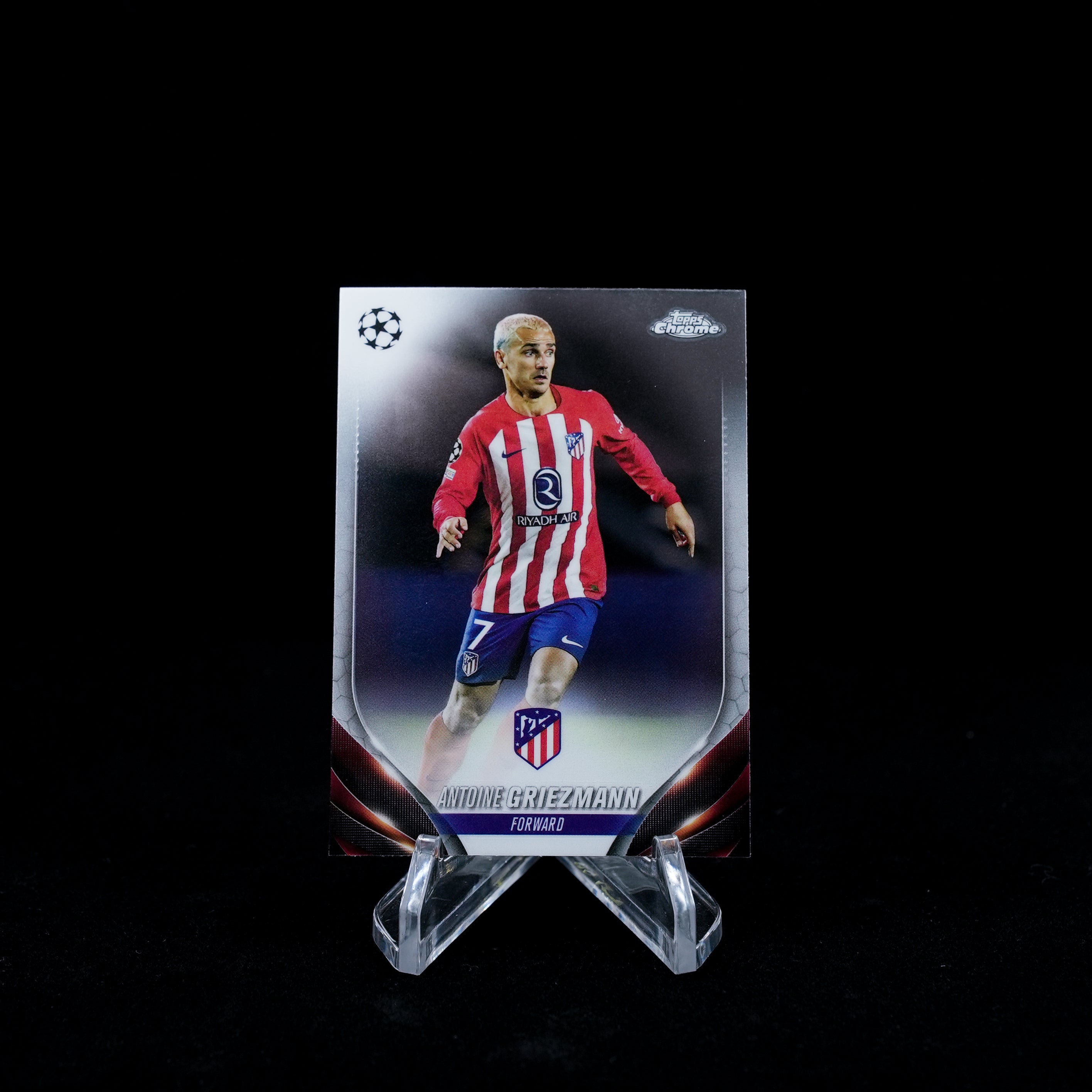 2023-24 Topps Chrome UEFA Club Competitions Soccer-Atletico Madrid-Base Card