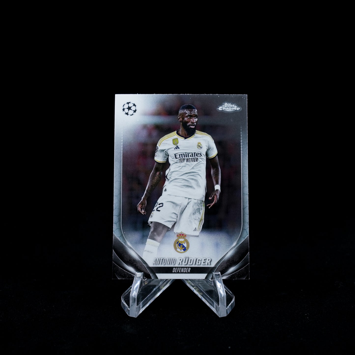 2023-24 Topps Chrome UEFA Club Competitions Soccer-Real Madrid-Base Card