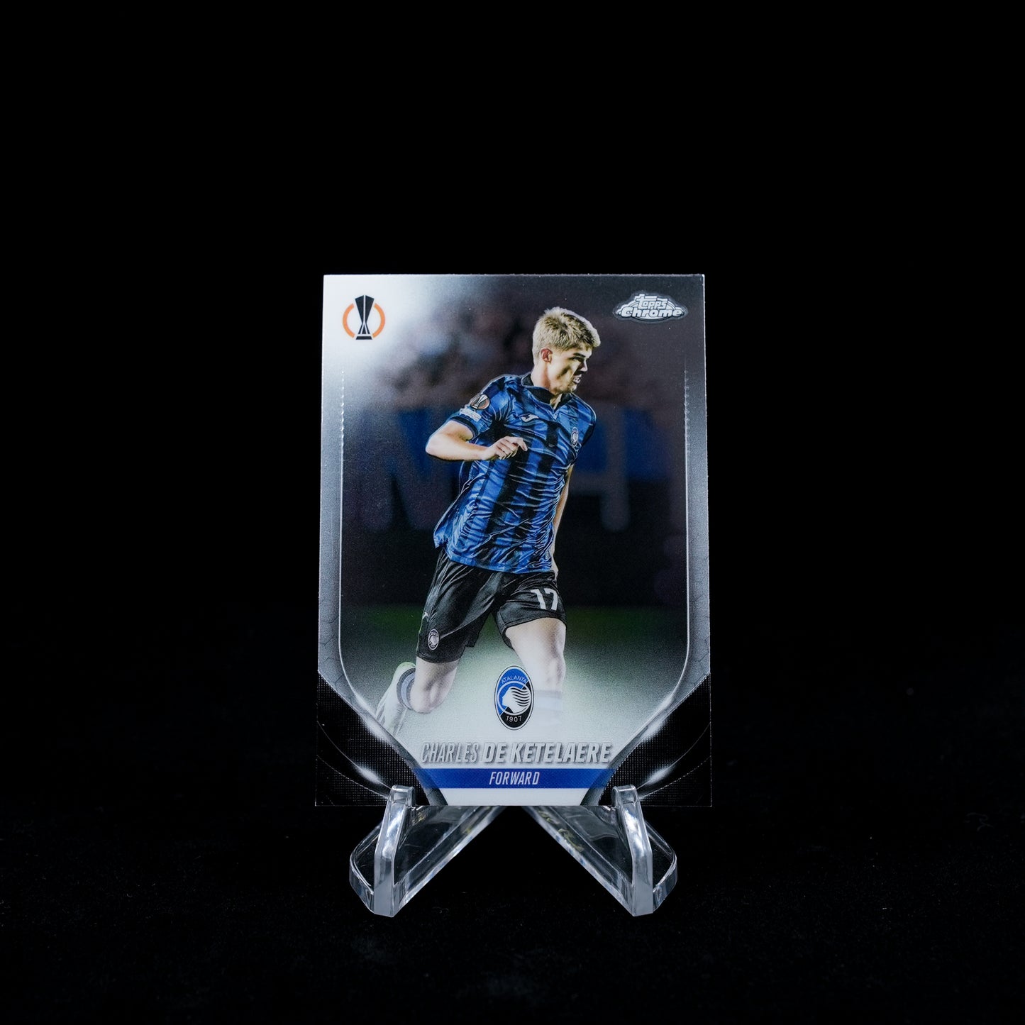 2023-24 Topps Chrome UEFA Club Competitions Soccer-Atalanta BC-Base Card