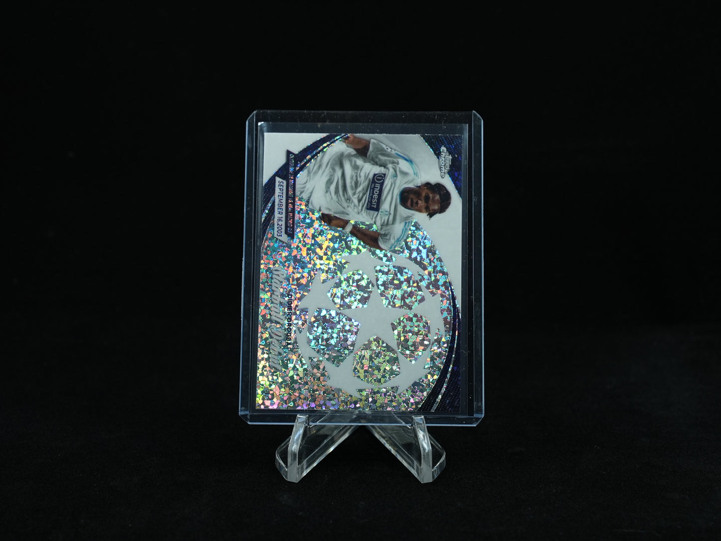 2023-24 Topps Chrome UEFA Club Competitions-Didier Drogba-Starball Debut