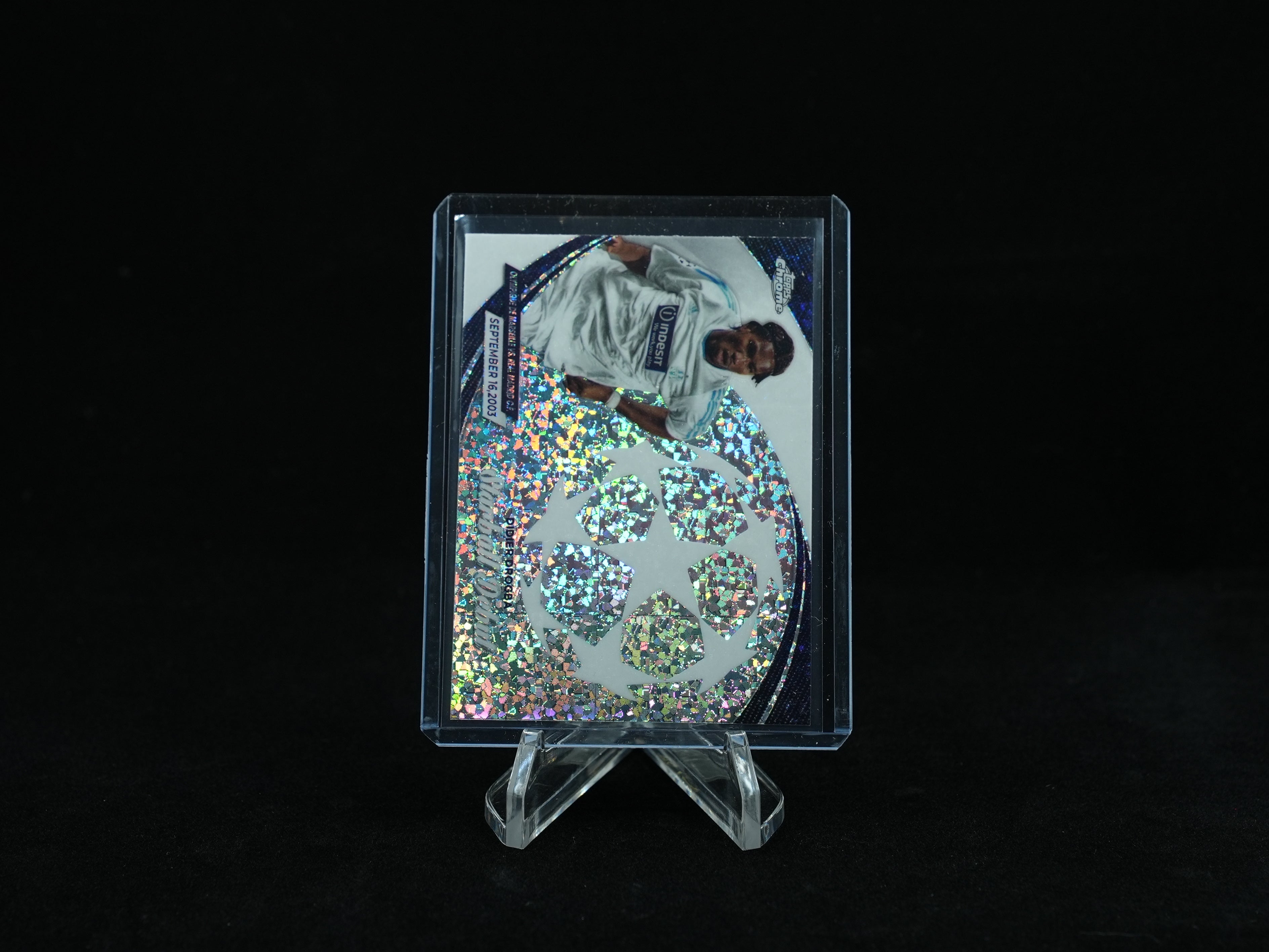 2023-24 Topps Chrome UEFA Club Competitions-Didier Drogba-Starball Debut