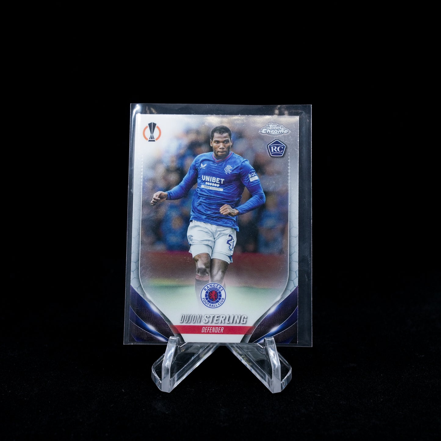 2023-24 Topps Chrome UEFA Club Competitions Soccer - Ranger FC - Base Card