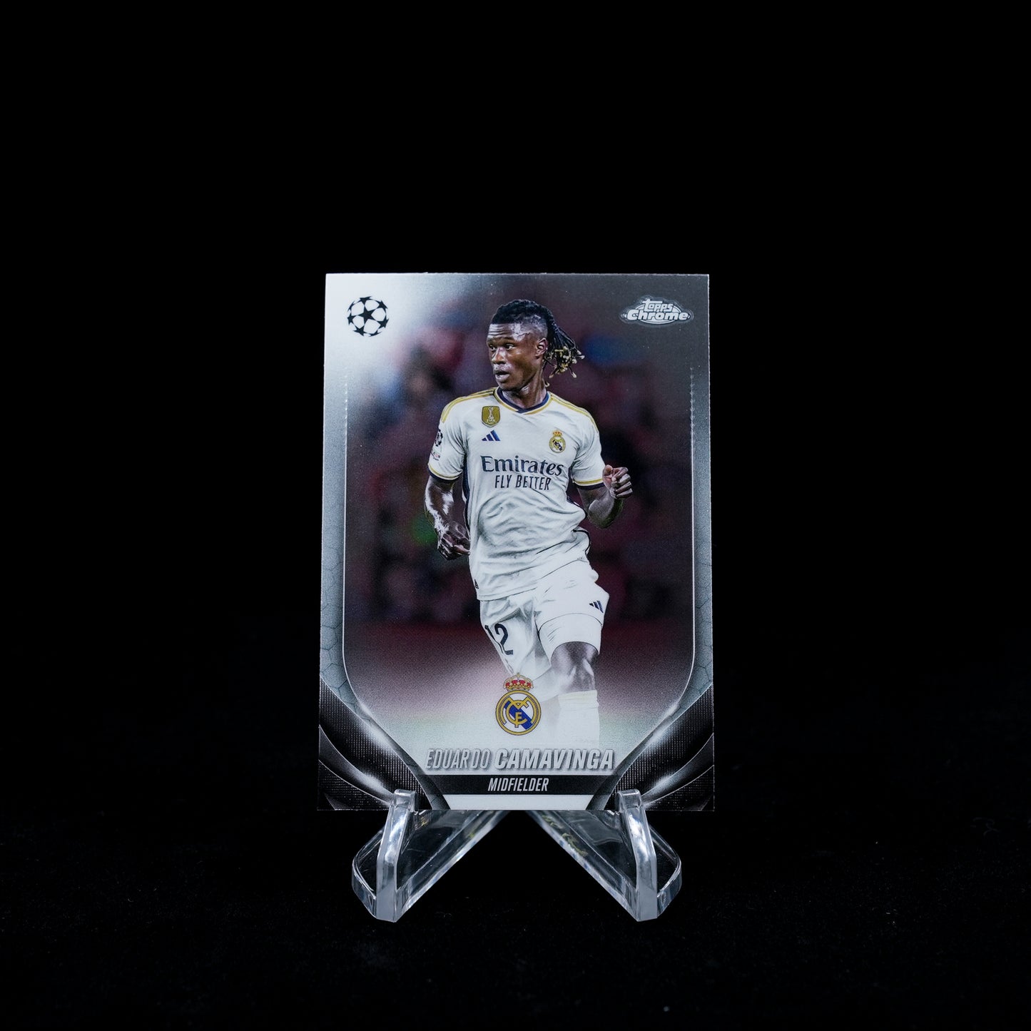2023-24 Topps Chrome UEFA Club Competitions Soccer-Real Madrid-Base Card
