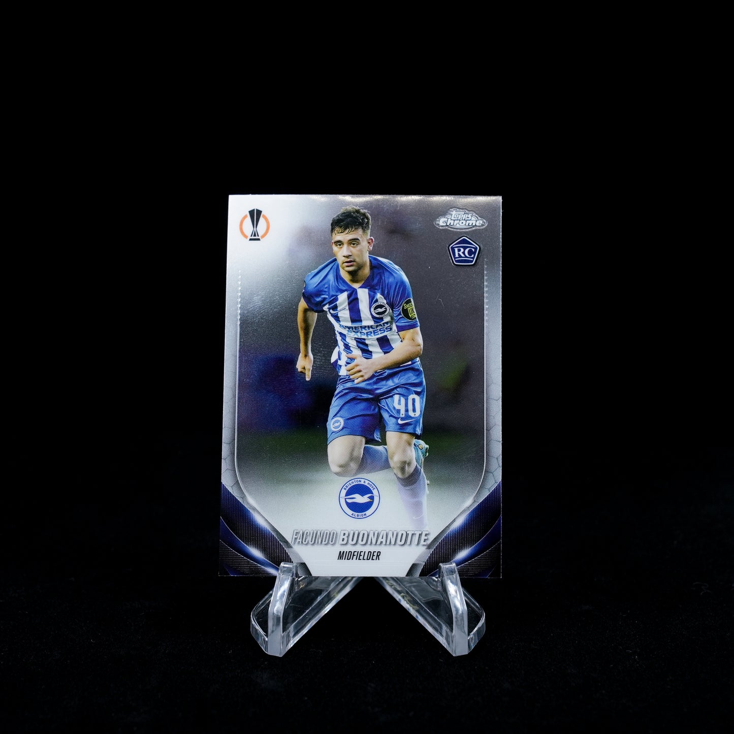 2023-24 Topps Chrome UEFA Club Competitions Soccer-Brighton FC-Base Card