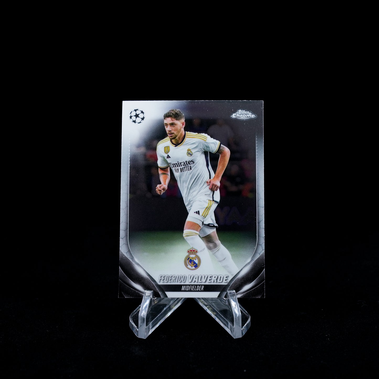 2023-24 Topps Chrome UEFA Club Competitions Soccer-Real Madrid-Base Card
