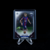 2023-24 Topps Chrome UEFA Club Competitions Soccer-FC Barcelona-Base Card