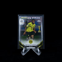 2023-24 Topps Chrome UEFA Club Competitions Soccer-Jamie Bynoe-Gittens-Future Stars