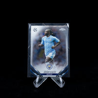 2023-24 Topps Chrome UEFA Club Competitions Soccer-Manchester City-Base Card
