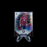 2023-24 Topps Chrome UEFA Club Competitions Soccer-Jonathan David-Prism