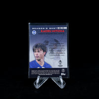2023-24 Topps Chrome UEFA Club Competitions Soccer-Kaoru Mitoma-Shooting Stars