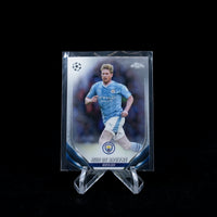 2023-24 Topps Chrome UEFA Club Competitions Soccer-Manchester City-Base Card