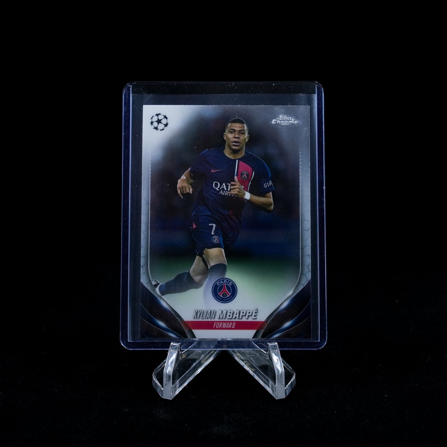 2023-24 Topps Chrome UEFA Club Competitions Soccer-PSG Paris Saint-Germain FC-Base Card