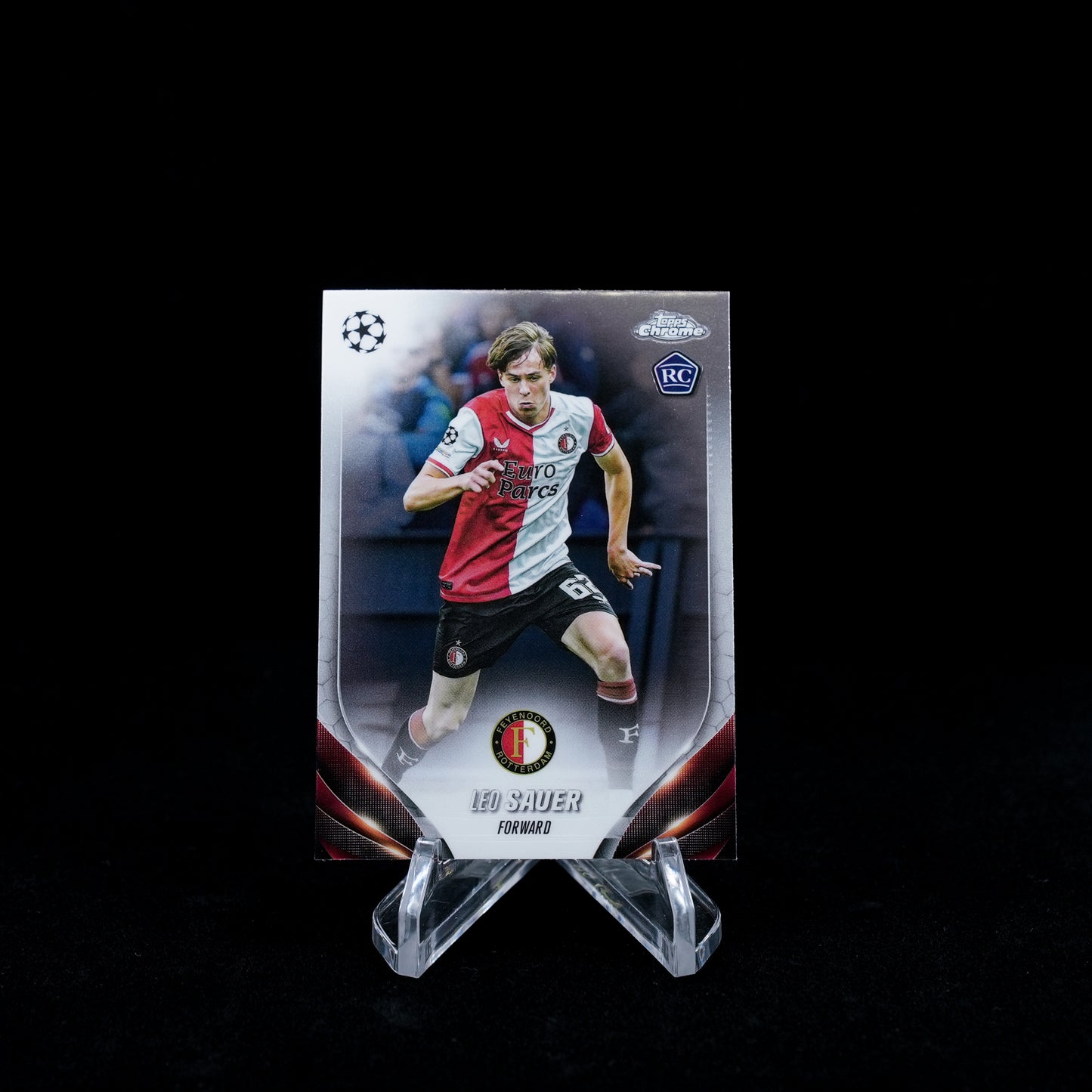 2023-24 Topps Chrome UEFA Club Competitions Soccer - Feyenoord rotterdam - Base Card