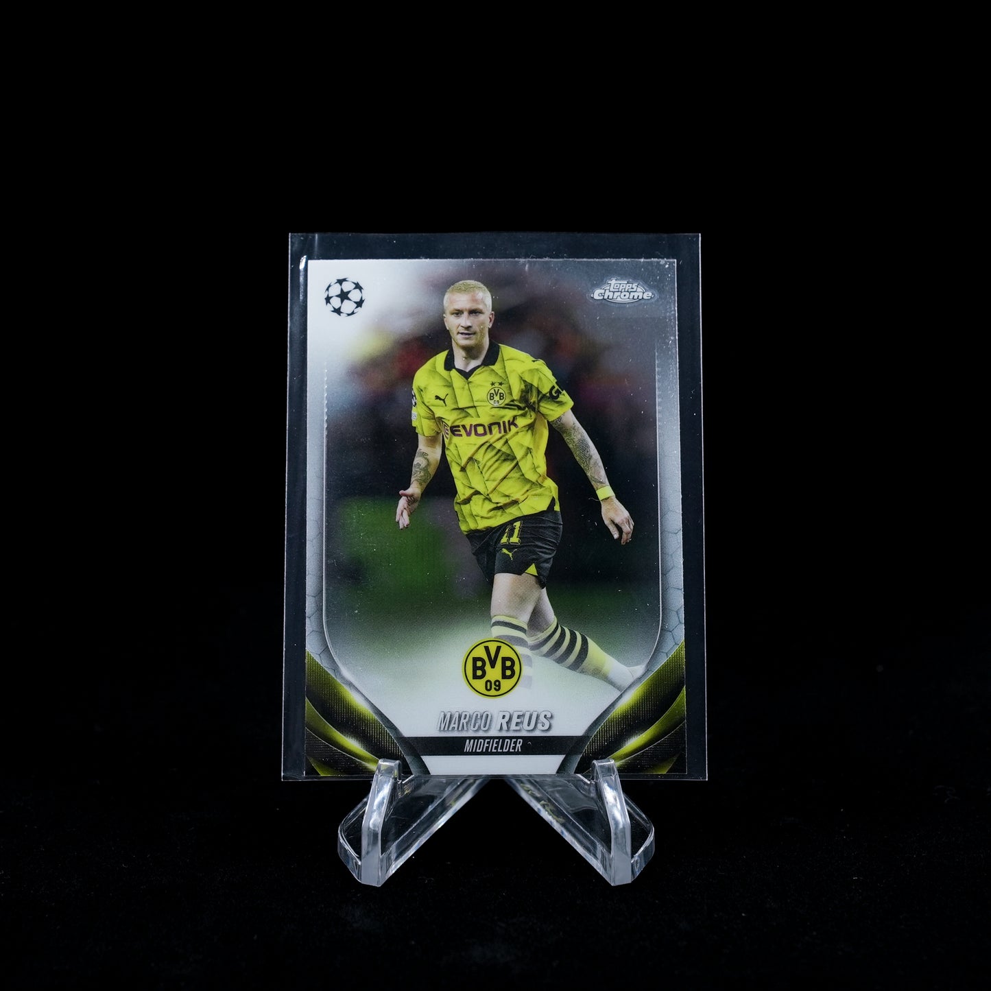 2023-24 Topps Chrome UEFA Club Competitions Soccer-BVB borussia Dortmund-Base Card