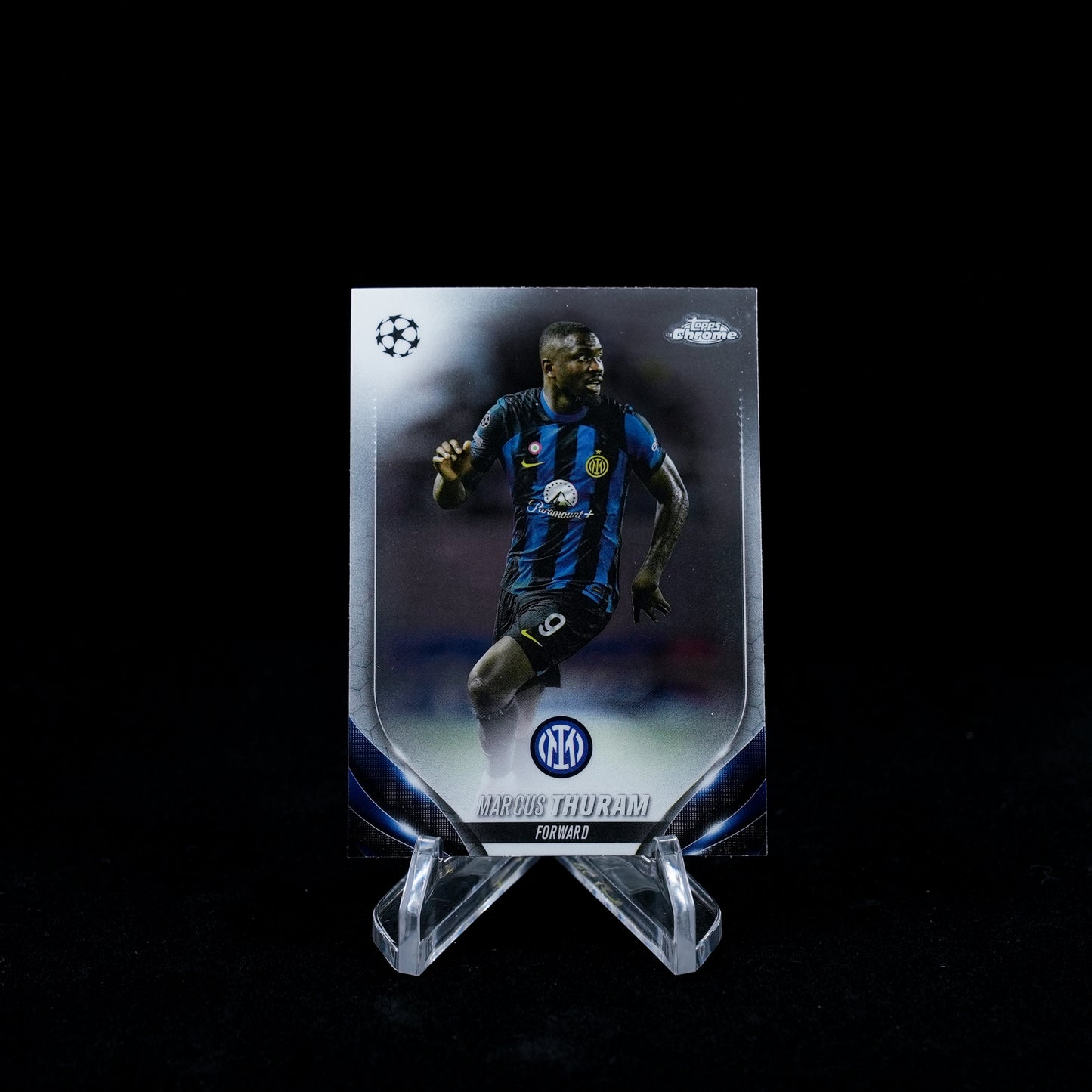 2023-24 Topps Chrome UEFA Club Competitions Soccer-Inter FC-Base Card