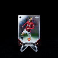2023-24 Topps Chrome UEFA Club Competitions Soccer-Manchester United-Base Card