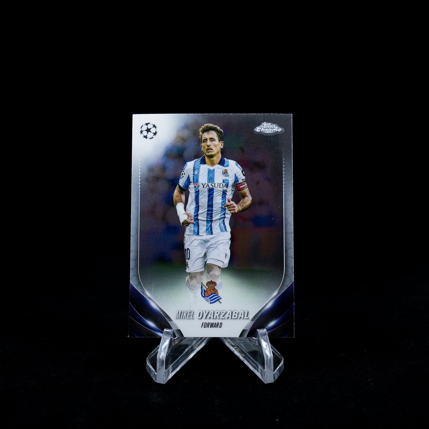 2023-24 Topps Chrome UEFA Club Competitions Soccer-Real Sociedad-Base Card