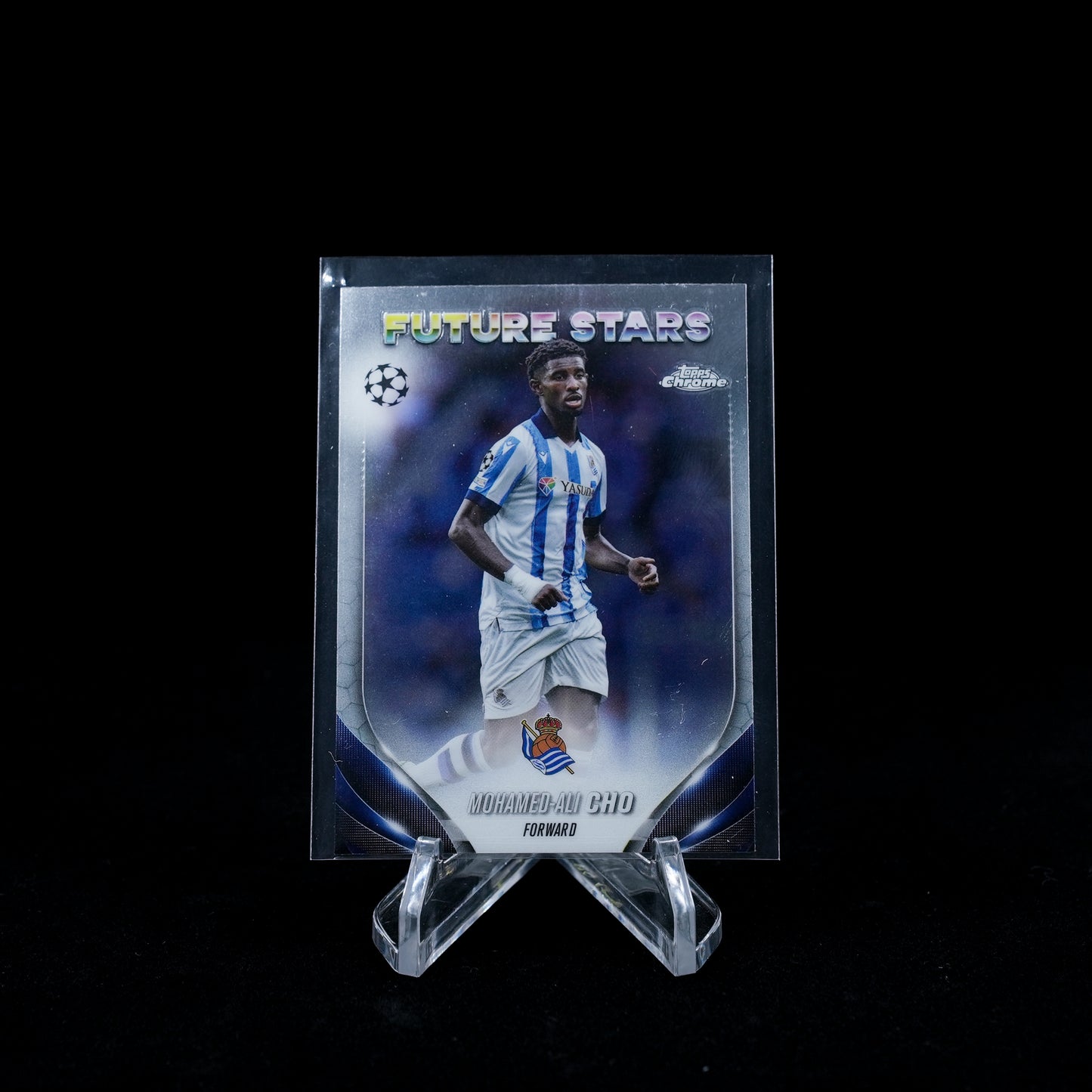 2023-24 Topps Chrome UEFA Club Competitions Soccer-Mohamed-Ali Cho-Future Stars