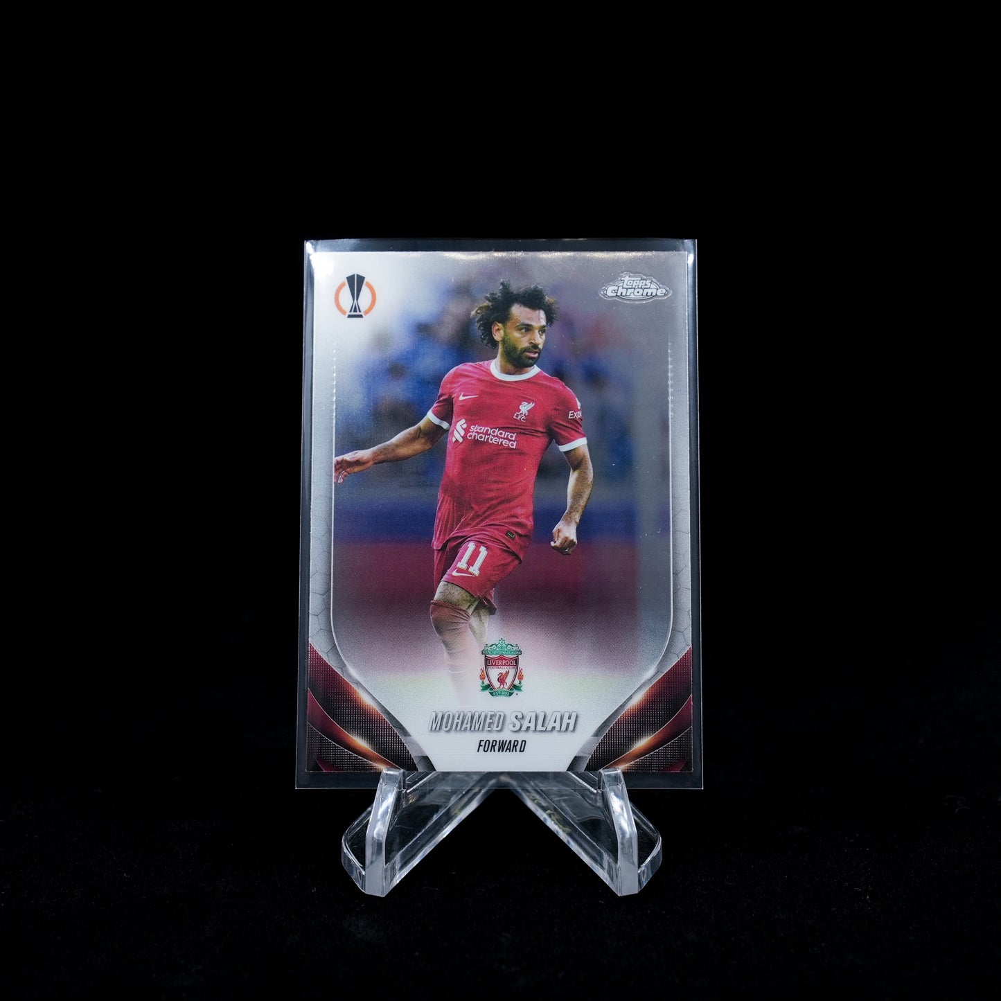 2023-24 Topps Chrome UEFA Club Competitions Soccer-Liverpool FC-Base Card