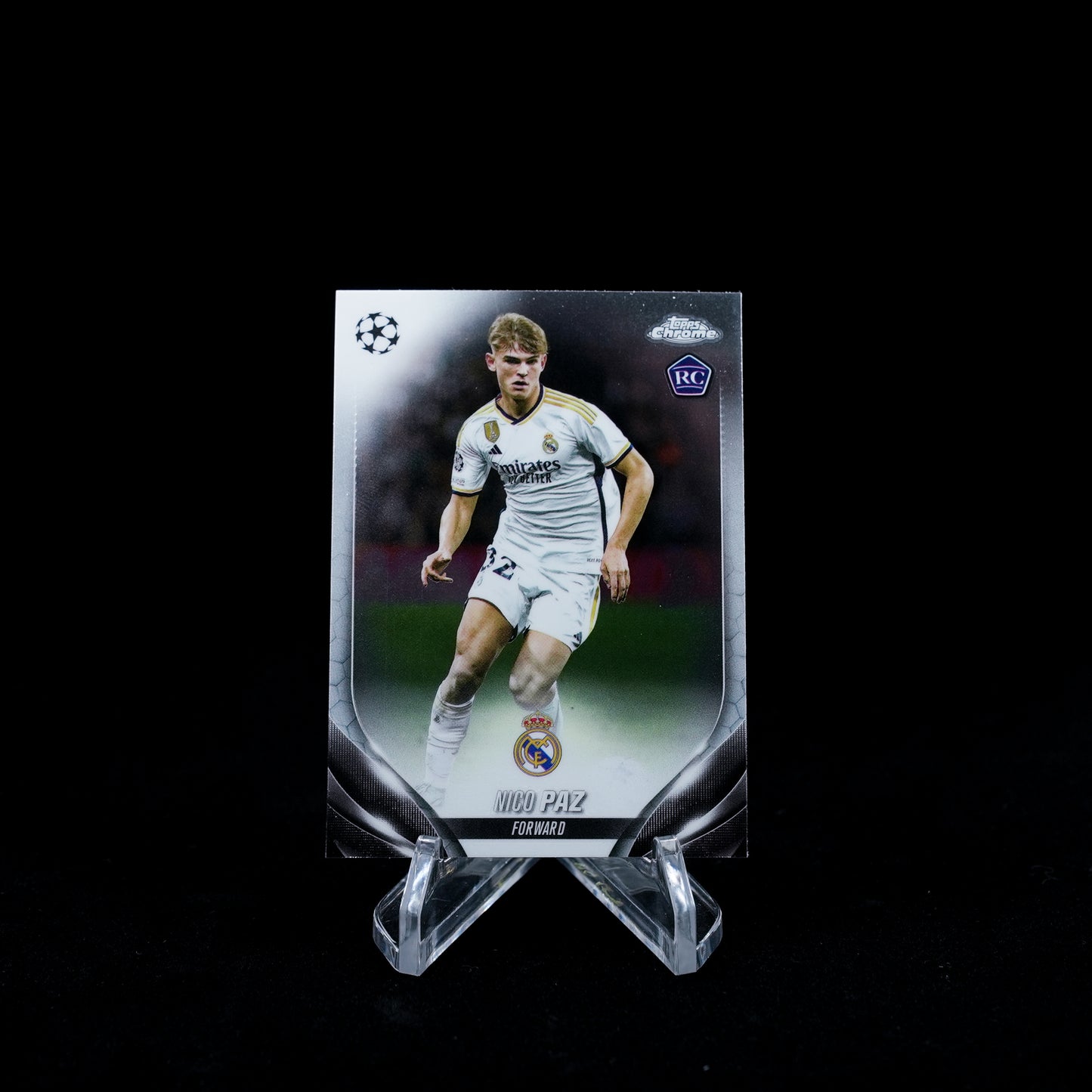 2023-24 Topps Chrome UEFA Club Competitions Soccer-Real Madrid-Base Card