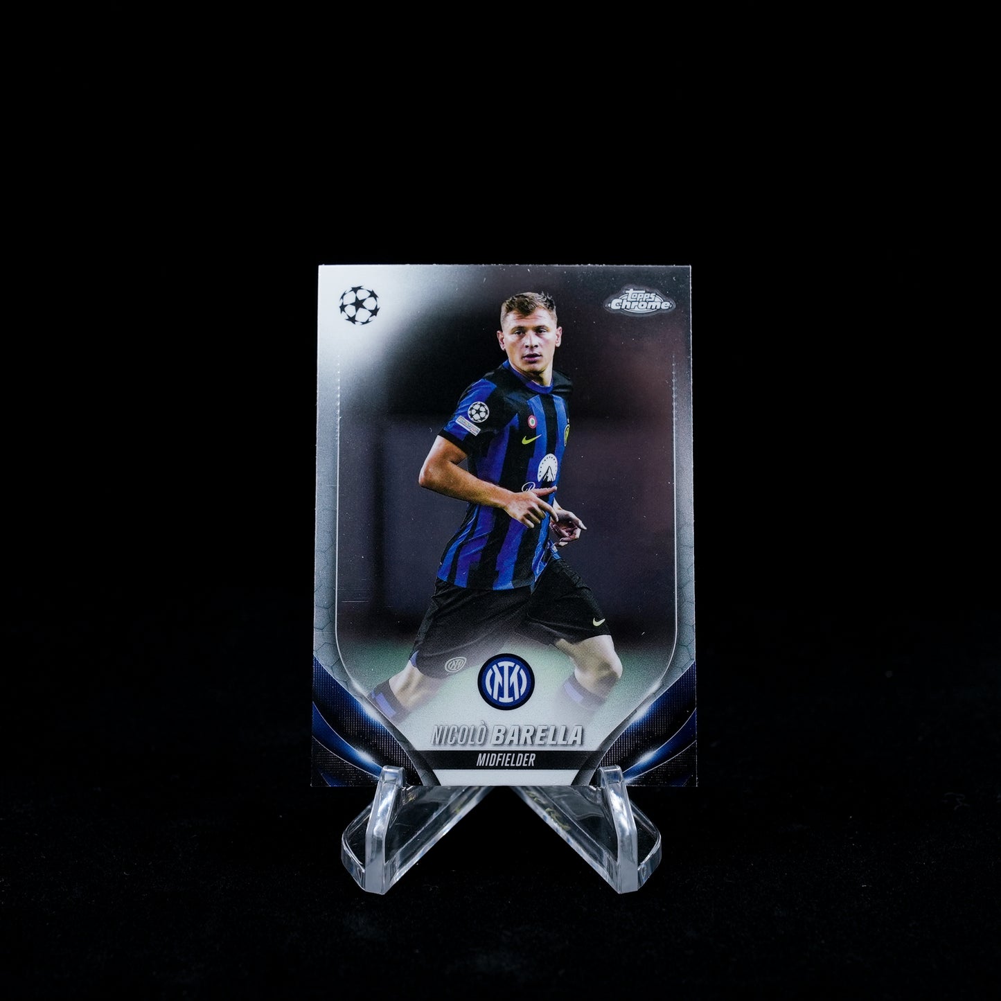 2023-24 Topps Chrome UEFA Club Competitions Soccer-Inter FC-Base Card