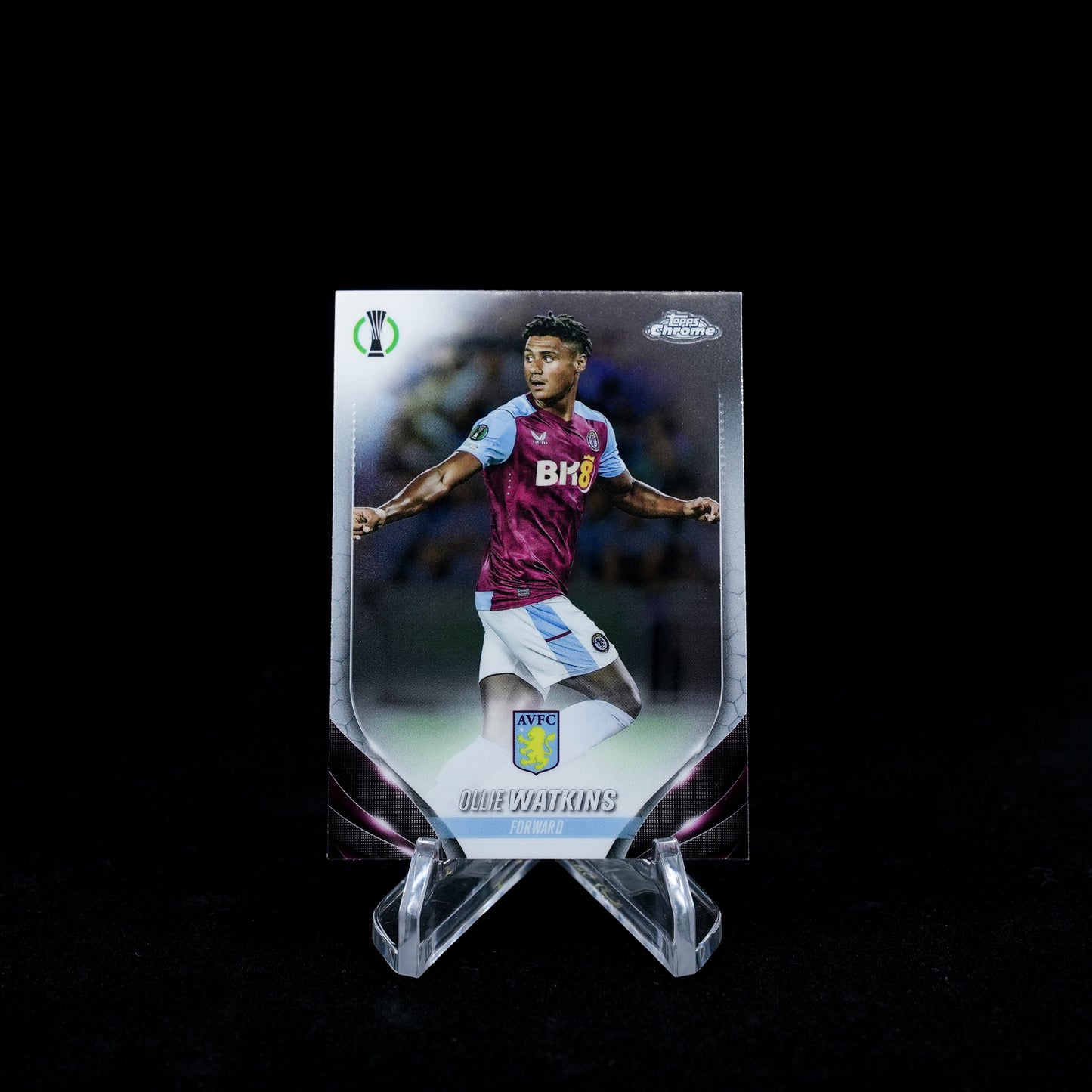 2023-24 Topps Chrome UEFA Club Competitions Soccer-Aston Villa-Base Card