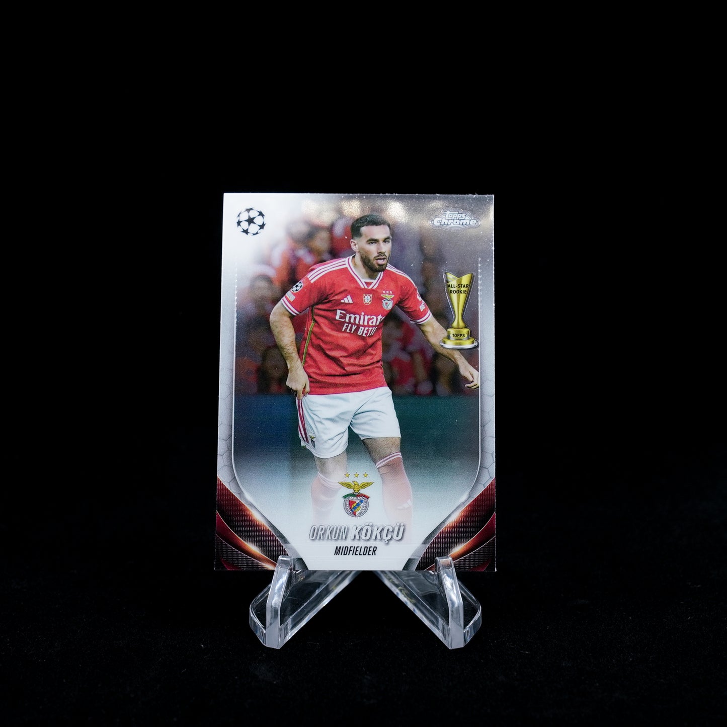 2023-24 Topps Chrome UEFA Club Competitions Soccer - SL Benfica - Base Card