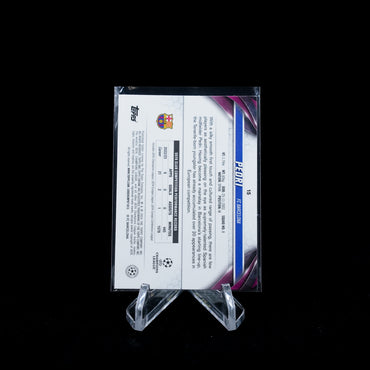 2023-24 Topps Chrome UEFA Club Competitions Soccer-FC Barcelona-Base Card
