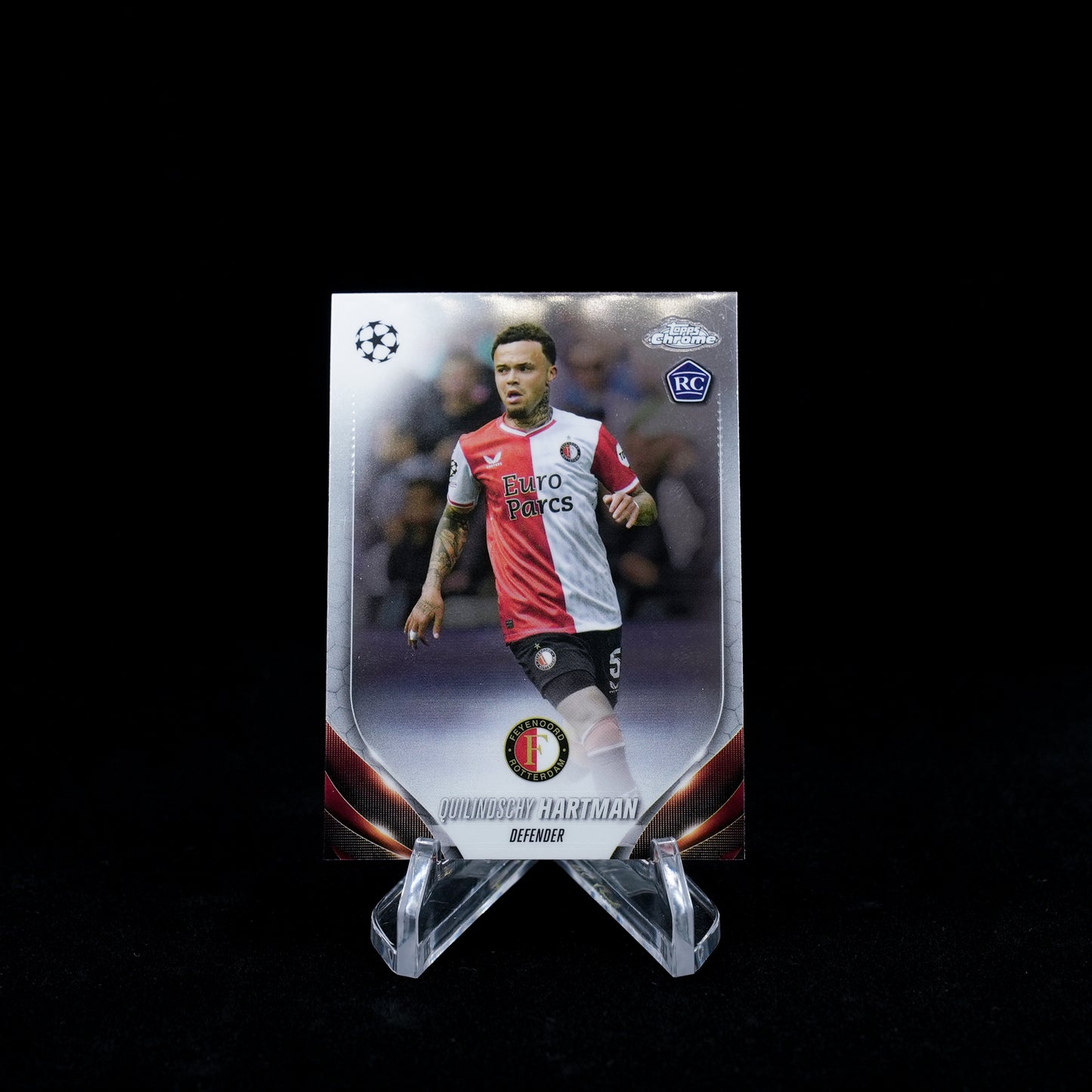 2023-24 Topps Chrome UEFA Club Competitions Soccer - Feyenoord rotterdam - Base Card